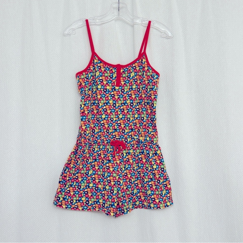M&M'S Multicolor Bodysuit with Red Accents